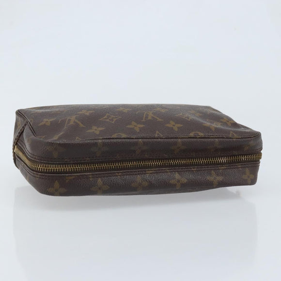 LOUIS VUITTON Monogram Trousse Toilette 23 Clutch Bag M47524 LV Auth BAZ186