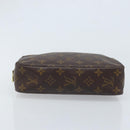 LOUIS VUITTON Monogram Trousse Toilette 23 Clutch Bag M47524 LV Auth BAZ186-6