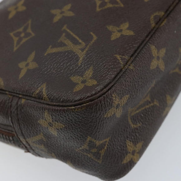 LOUIS VUITTON Monogram Trousse Toilette 23 Clutch Bag M47524 LV Auth BAZ187A