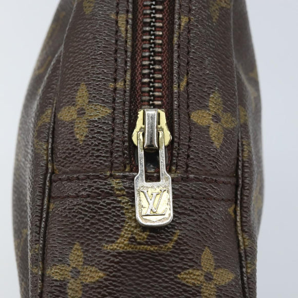 LOUIS VUITTON Monogram Trousse Toilette 23 Clutch Bag M47524 LV Auth BAZ187A