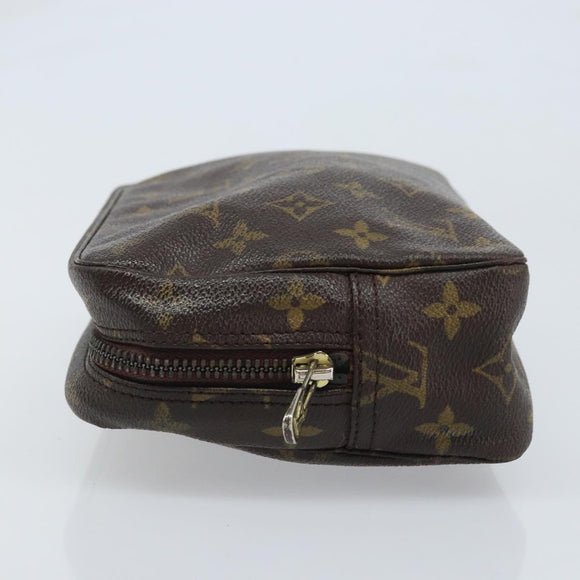 LOUIS VUITTON Monogram Trousse Toilette 23 Clutch Bag M47524 LV Auth BAZ187A