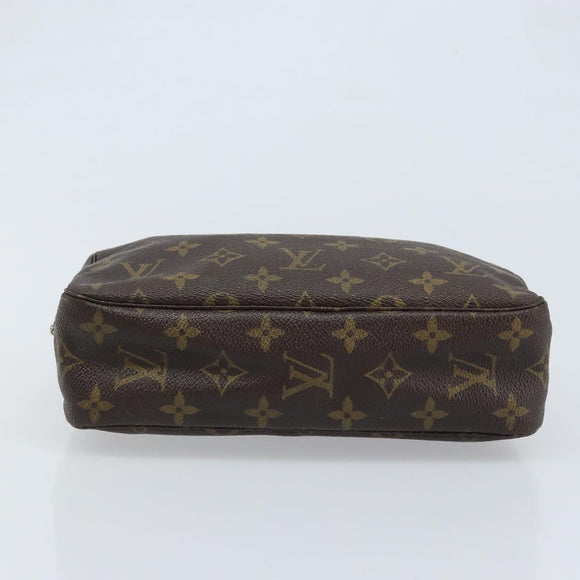 LOUIS VUITTON Monogram Trousse Toilette 23 Clutch Bag M47524 LV Auth BAZ187A