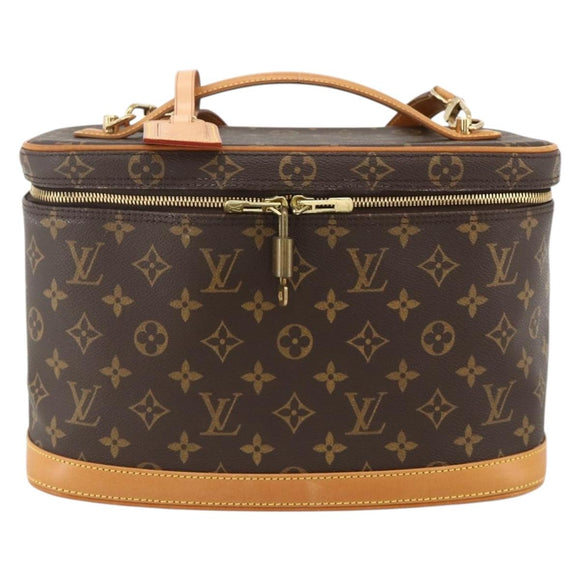 LOUIS VUITTON Monogram Nice Hand Bag M47280 LV Auth BAZ194