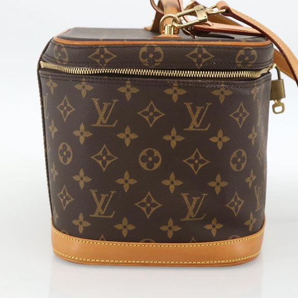LOUIS VUITTON Monogram Nice Hand Bag M47280 LV Auth BAZ194