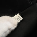 PRADA Shoulder Bag Nylon Black Silver Auth BAZ203A-12