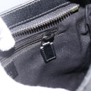 GUCCI GG Canvas Shoulder Bag Black Silver 122793 Auth BAZ206A-19