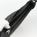 GUCCI GG Canvas Shoulder Bag Black Silver 122793 Auth BAZ206A-6