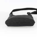 GUCCI GG Canvas Shoulder Bag Black Silver 122793 Auth BAZ206A-9