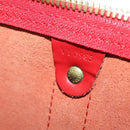 LOUIS VUITTON Epi Keepall 50 Boston Bag Red M42967 LV Auth BAZ214A-12