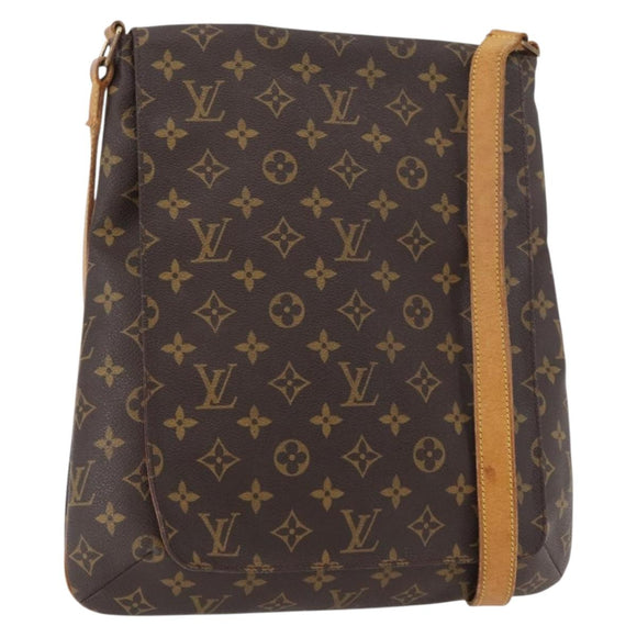LOUIS VUITTON Monogram Musette Salsa Long Shoulder Bag M51387 LV Auth BAZ218
