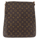 LOUIS VUITTON Monogram Musette Salsa Long Shoulder Bag M51387 LV Auth BAZ218-13