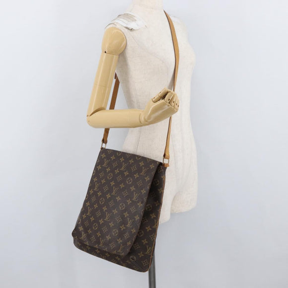 LOUIS VUITTON Monogram Musette Salsa Long Shoulder Bag M51387 LV Auth BAZ218