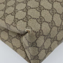 GUCCI GG Supreme Tote Bag PVC Beige Gold 39 02 061 Auth BAZ223-14