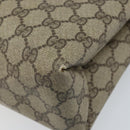 GUCCI GG Supreme Tote Bag PVC Beige Gold 39 02 061 Auth BAZ223-15