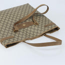 GUCCI GG Supreme Tote Bag PVC Beige Gold 39 02 061 Auth BAZ223-6