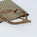GUCCI GG Supreme Tote Bag PVC Beige Gold 39 02 061 Auth BAZ223-7
