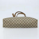 GUCCI GG Supreme Tote Bag PVC Beige Gold 39 02 061 Auth BAZ223-5
