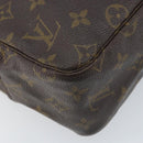 LOUIS VUITTON Monogram Trousse Toilette 28 Clutch Bag M47522 LV Auth BAZ228-16