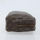 LOUIS VUITTON Monogram Trousse Toilette 28 Clutch Bag M47522 LV Auth BAZ228-3