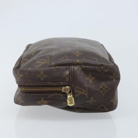 LOUIS VUITTON Monogram Trousse Toilette 28 Clutch Bag M47522 LV Auth BAZ228