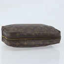 LOUIS VUITTON Monogram Trousse Toilette 28 Clutch Bag M47522 LV Auth BAZ228-5