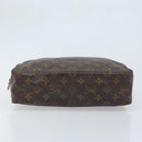 LOUIS VUITTON Monogram Trousse Toilette 28 Clutch Bag M47522 LV Auth BAZ228-6