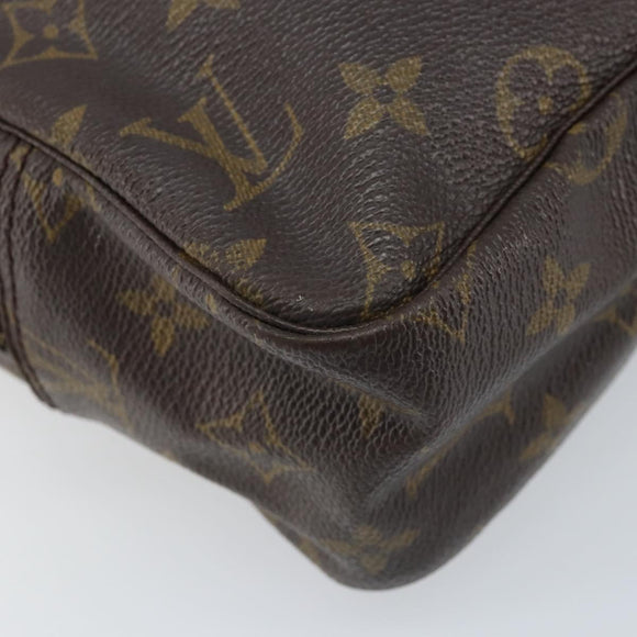LOUIS VUITTON Monogram Trousse Toilette 28 Clutch Bag M47522 LV Auth BAZ228