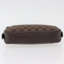 LOUIS VUITTON Damier Ebene Trousse Toilette 25 Clutch Bag N47624 LV Auth BAZ229-6