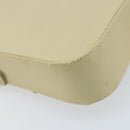 FENDI Mamma Baguette Shoulder Bag Canvas Beige Gold Auth BAZ238A-13