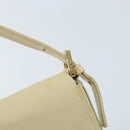 FENDI Mamma Baguette Shoulder Bag Canvas Beige Gold Auth BAZ238A-14
