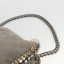 Stella MacCartney Falabella Tote Bag Polyester 2way Gray Silver Auth BAZ243-15