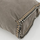 Stella MacCartney Falabella Tote Bag Polyester 2way Gray Silver Auth BAZ243-16