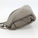 Stella MacCartney Falabella Tote Bag Polyester 2way Gray Silver Auth BAZ243-3