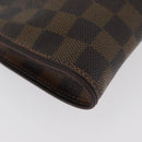 LOUIS VUITTON Damier Ebene Sophie 2way Shoulder Pouch N51135 LV Auth BAZ246-9