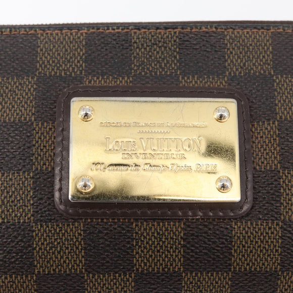 LOUIS VUITTON Damier Ebene Sophie 2way Shoulder Pouch N51135 LV Auth BAZ246