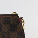 LOUIS VUITTON Damier Ebene Sophie 2way Shoulder Pouch N51135 LV Auth BAZ246-3
