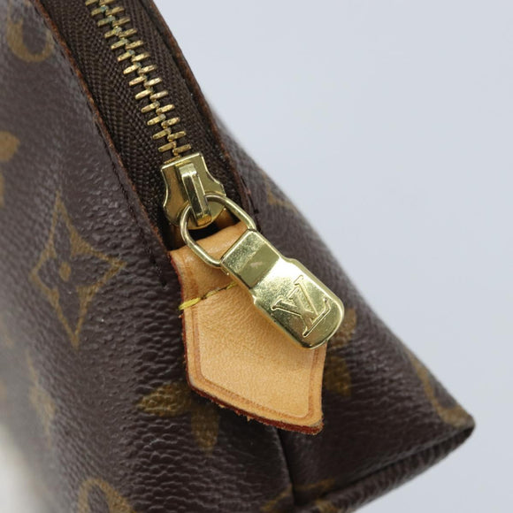 LOUIS VUITTON Monogram Pochette Cosmetic PM Pouch M43998 LV Auth BAZ257