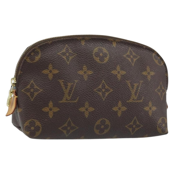 LOUIS VUITTON Monogram Pochette Cosmetic PM Pouch M43998 LV Auth BAZ257