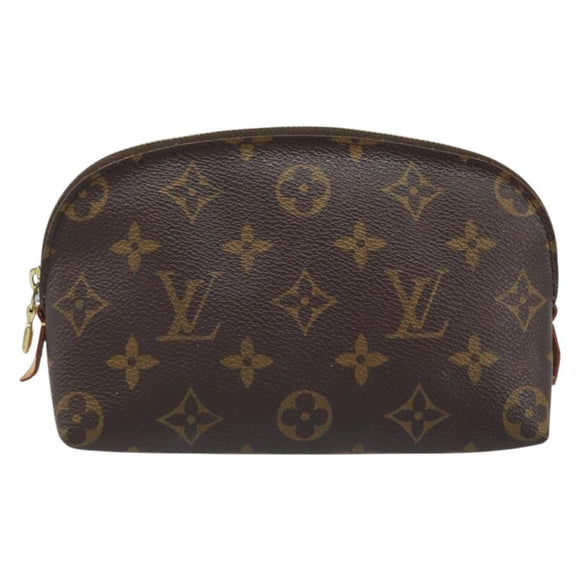 LOUIS VUITTON Monogram Pochette Cosmetic PM Pouch M43998 LV Auth BAZ257