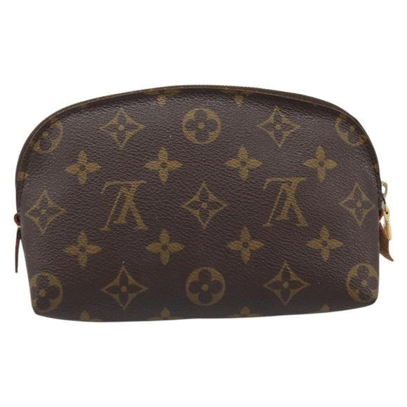 LOUIS VUITTON Monogram Pochette Cosmetic PM Pouch M43998 LV Auth BAZ257