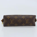 LOUIS VUITTON Monogram Pochette Cosmetic PM Pouch M43998 LV Auth BAZ257-6