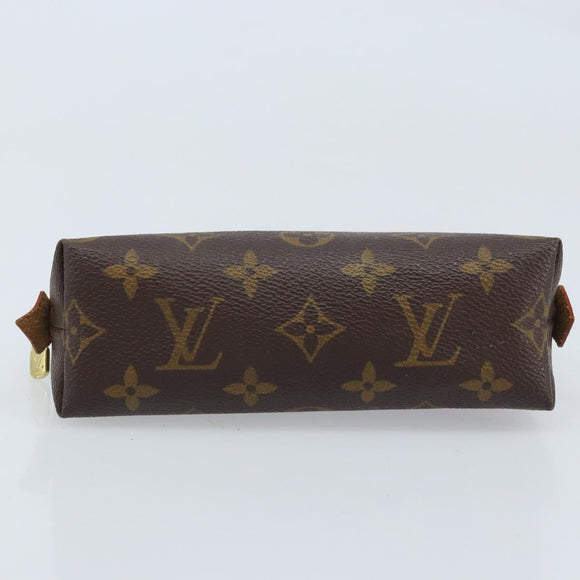 LOUIS VUITTON Monogram Pochette Cosmetic PM Pouch M43998 LV Auth BAZ257