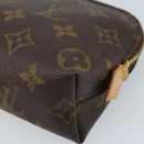 LOUIS VUITTON Monogram Pochette Cosmetic PM Pouch M43998 LV Auth BAZ257-7