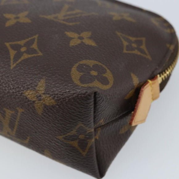 LOUIS VUITTON Monogram Pochette Cosmetic PM Pouch M43998 LV Auth BAZ257