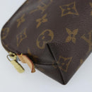 LOUIS VUITTON Monogram Pochette Cosmetic PM Pouch M43998 LV Auth BAZ257-14
