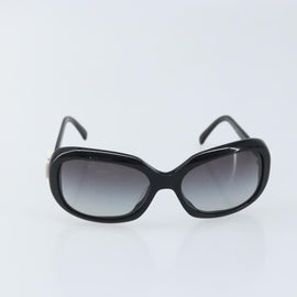 CHANEL Sunglasses plastic Black CC Auth BAZ278 - 0