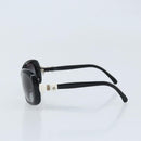 CHANEL Sunglasses plastic Black CC Auth BAZ278-4