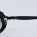 CHANEL Sunglasses plastic Black CC Auth BAZ278-9