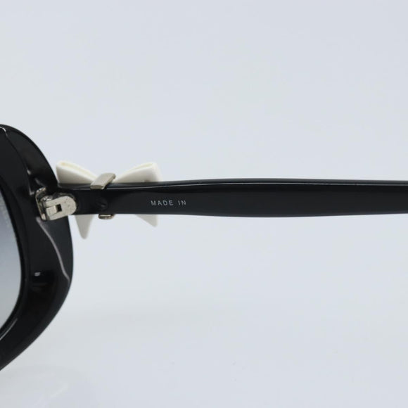 CHANEL Sunglasses plastic Black CC Auth BAZ278