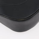 GUCCI Jackie Shoulder Bag Leather Black Silver 001 3346 Auth BAZ280-15